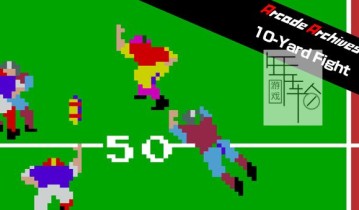 switch游戏《橄榄球十码大战 ARCADE ARCHIVES 10-YARD FIGHT》英文版nsp/xci整合版下载【1.0.1补丁】