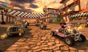 switch游戏《沙滩赛车竞速 Beach Buggy Racing》英文版NSP下载