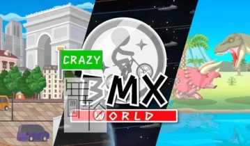 switch游戏《疯狂小轮车世界 Crazy BMX World》英文版nsp/xci下载