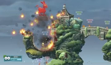 [单机游戏]《百战天虫：战争武器》中文版下载（版本日期20190427）